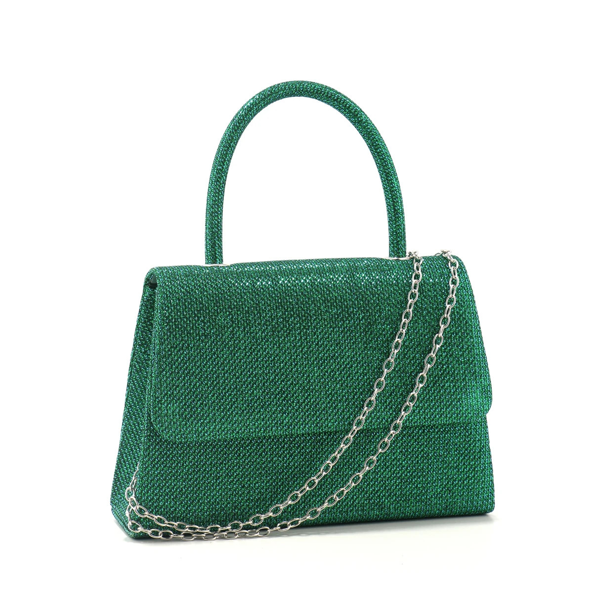Bucket Sequins Evening Bags Box Ladies Small Clutch Glitter Elegant Handbags Green Merry Christmas Day Purse For Prom Din 251223