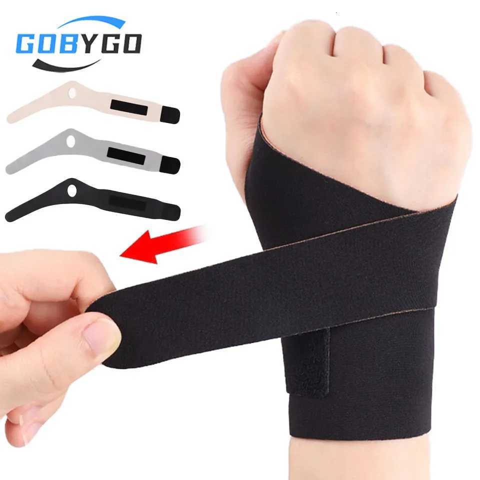 GOBYGO 1/2Pcs Thin Wrist Guard Preventing Wrist Sprains Badminton Tennis Tendon Sheath Joint Strain Immobilizer Men Women Unisex M251226