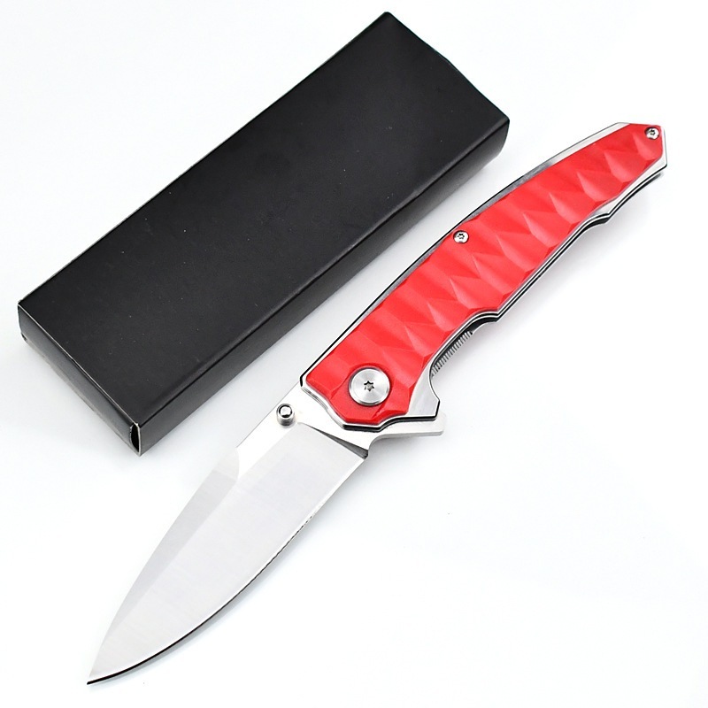 New M390 Steel Folding Knife G10 Handle Outdoor Camping Survival Hunting Knife Fruit Portable High Hardness Tactical EDC Tool