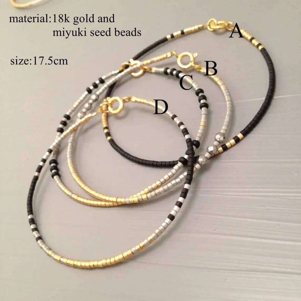 KKBEAD Miyuki Bracelet for Women Jewelry Gift Dainty Simple Thin Bead Pulseras Mujer 25T1226