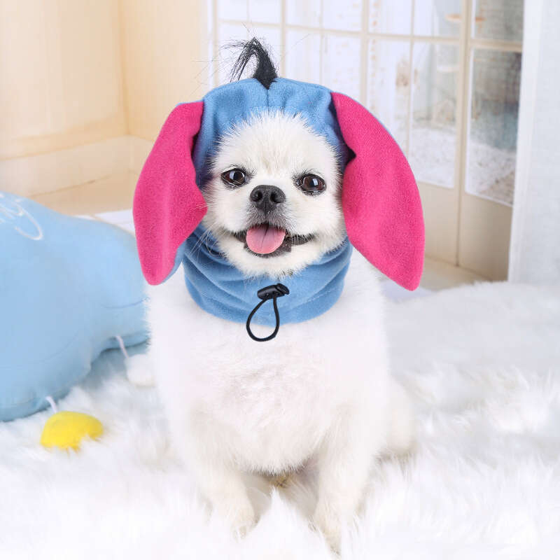 Small pet supplies Medium Large 2026 Hat Hot Sale New Pet Dog Headgear French Bulldog Teddy Cat Supplies Headwear
