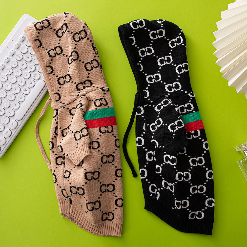 Trendy Brand Hooded Sweater Fashion Designer Luxury Dog Clothes Yorkshire Terrier French Bulldog Pet Supplies