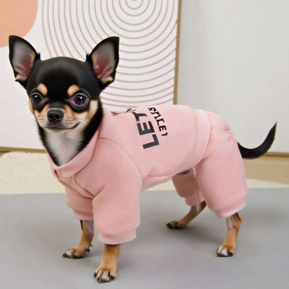 Winter Warm Coat for Small Medium Dogs Puppy Clothes Jumpsuit Thicken Dog Hoodies Pet Supplies 25T1226