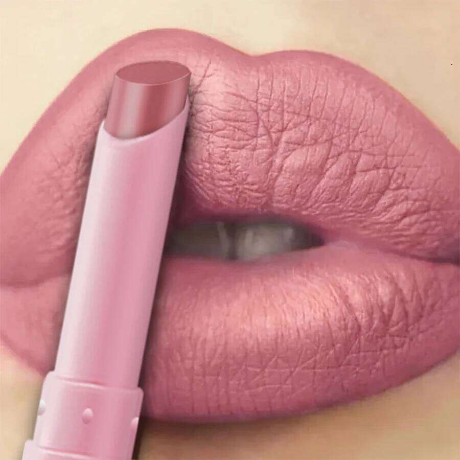 15 Color Cigarette Velvet Matte Waterproof Lipstick Long-lasting Gloss Makeup Red Brown Pink Liner Pen Lip Tint 25H1226