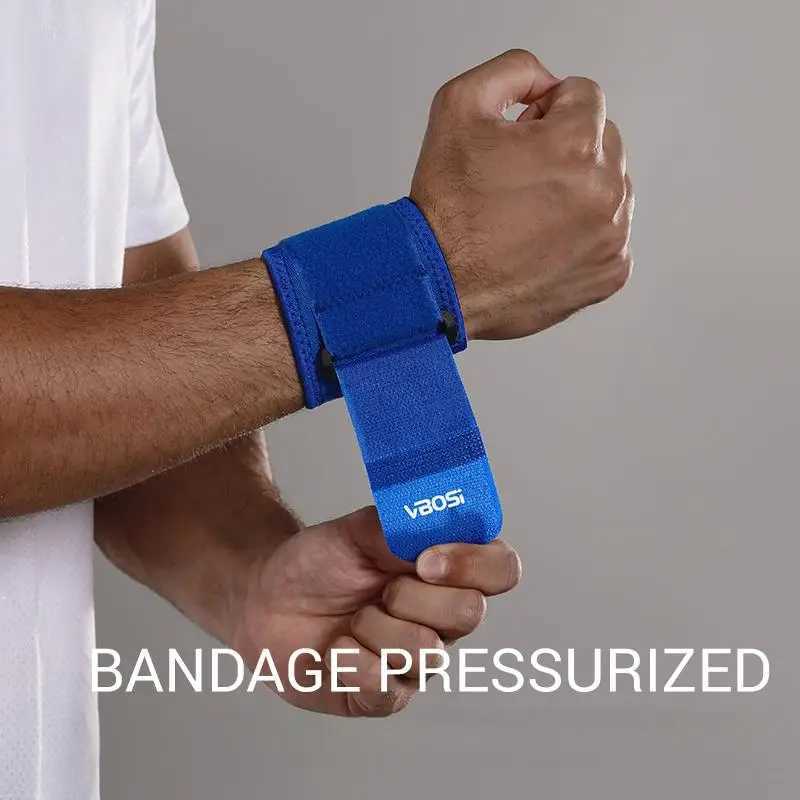 VBOSi 1 Piece Women Men Elastic Wrist Wraps Weight Lifting Brace Guard Band For Gym Fitness Protection Barbell Strap M251226