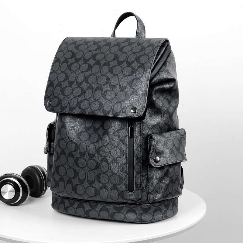 Men Business Casual Large Capacity Laptop Multifunctional Trendy School Bag Travel Backpack High Quality Luxury Bag