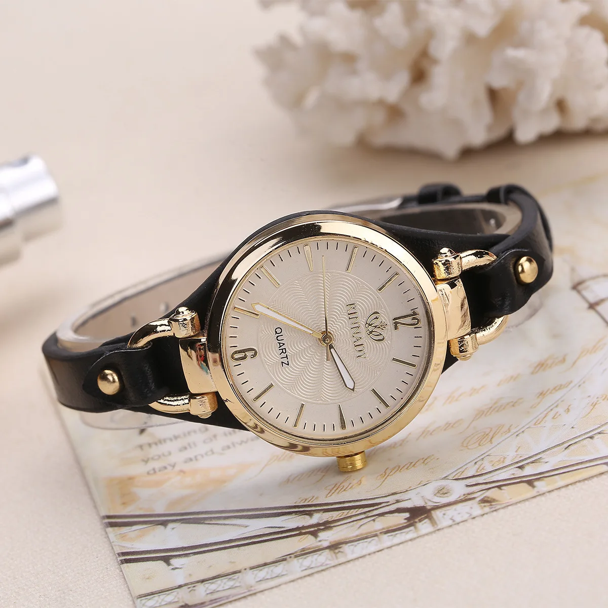 High Quality Women Watch Leather Strap Quartz Watches Ladies Casual Wristwatches Clock Gift Reloj Mujer casual quartz ladies watch