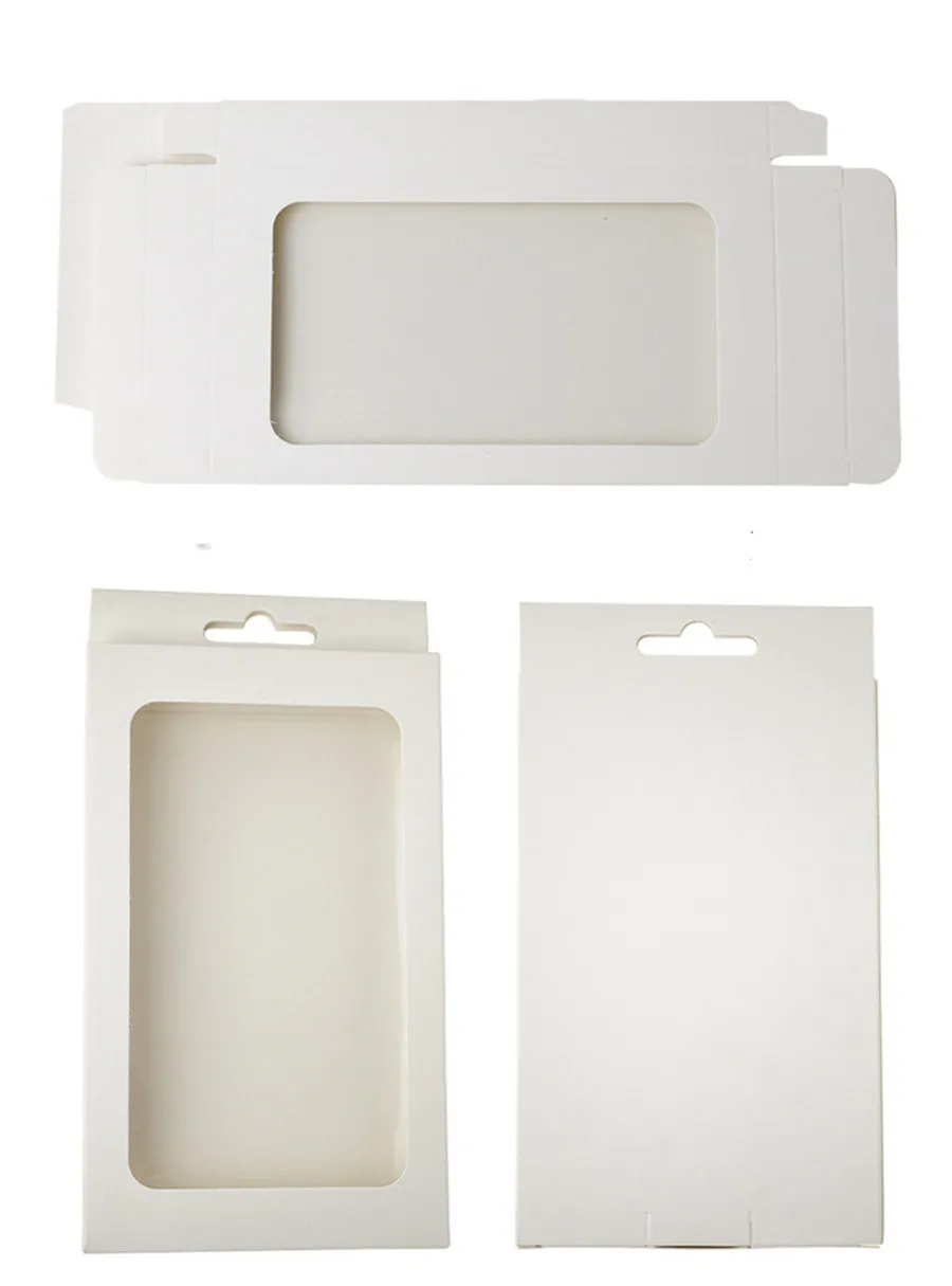 Hot Custom logo Universal Kraft Paper Retail Package packing Box boxes for phone case