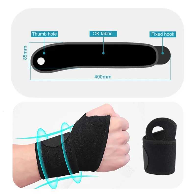 Adjustable Wrist Brace Perfect for Women Men Support Wrap Strap Hand Carpal Tunnel Brace Fitness Suitable Both Right Left Hand M251226
