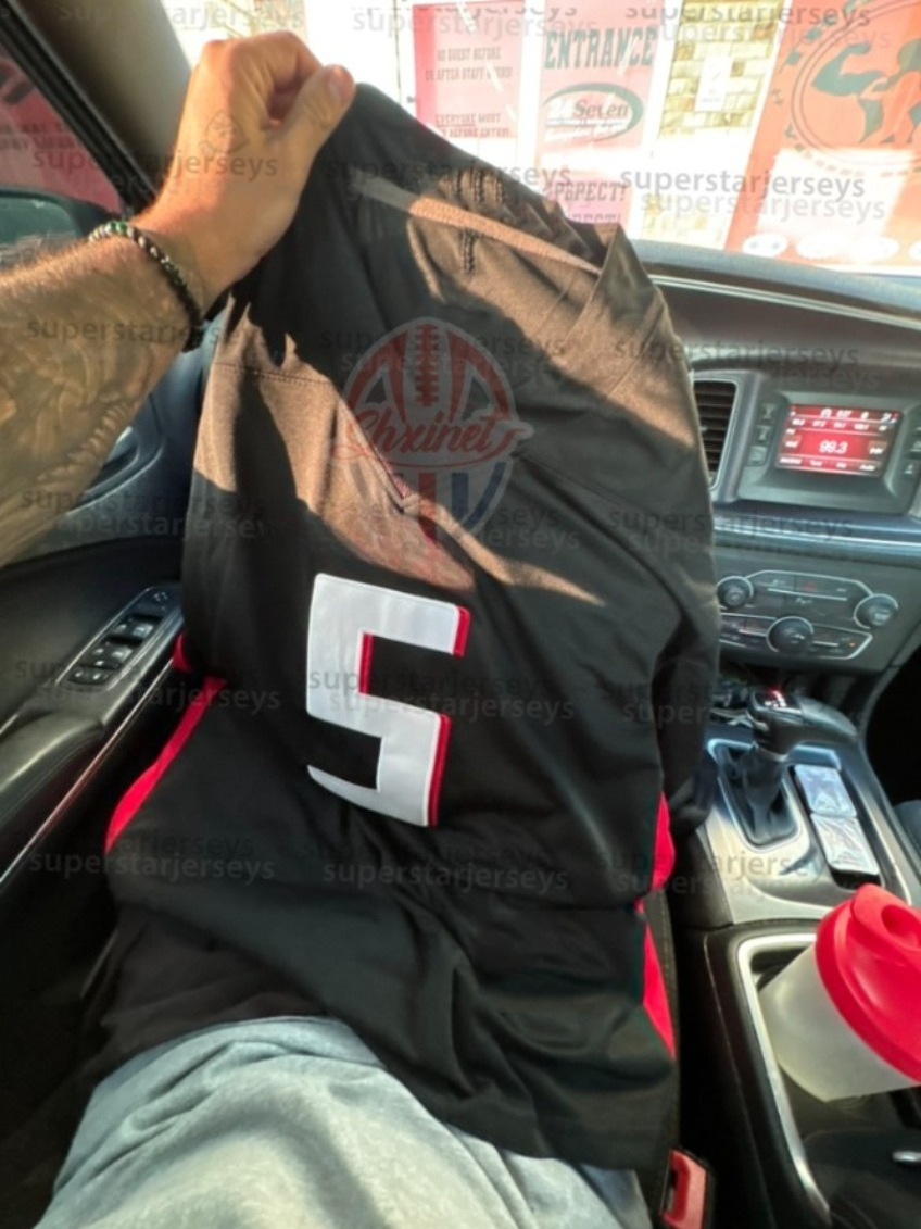 7 Bijan Robinson 9 Michael Penix Jr. 18 Kirk Cousins 5 Drake London sale Customized Football Jersey 2025 Olive Salute Custom Any Number Men Women Youth