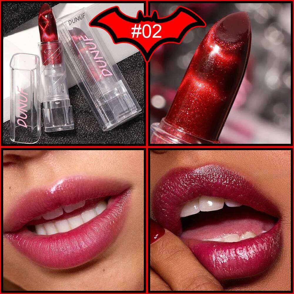 Shine Lipstick Lip Gloss High Glitter Non-sticky Mirror Makeup Waterproof Moisturizing Jelly Pink Nude Tones Y2K Christmas Gift 25H1226