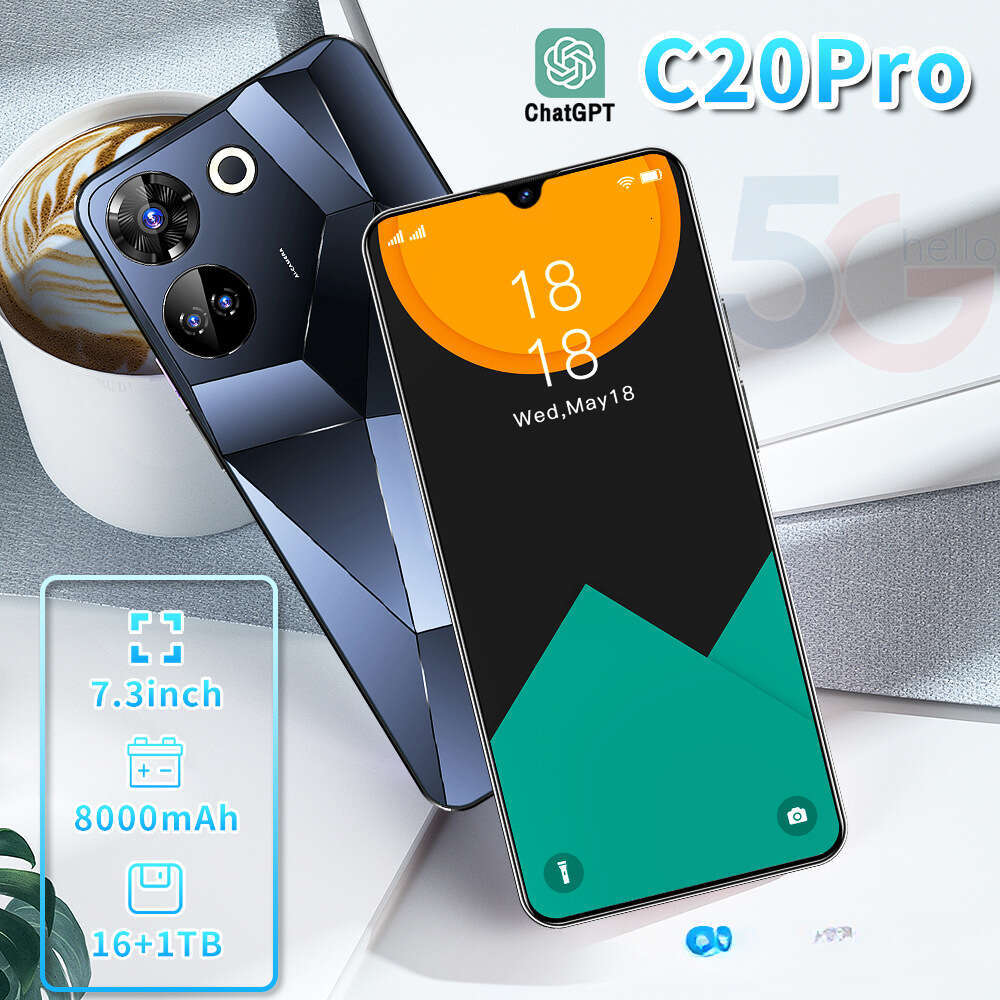 Famous Brand New C Pro HD Screen Smart Android All In One T Foreign Trade Cross Border Phone CKS