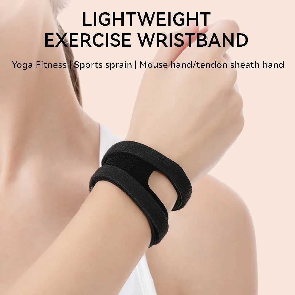 Gobygo 1Pcs Breathable Wrist Guard Thin Type Pressurized Winding And Fixing Fitness Yoga Tennis Sports Wrist Guard Men Women M251226