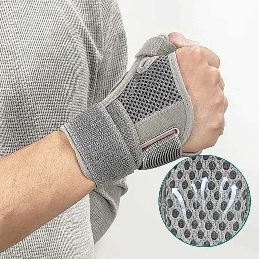 Flexible Splint Wrist Thumb Support Brace for Tendonitis Arthritis Breathable Thumb Protector Guard Fits Right and Left Hand M251226