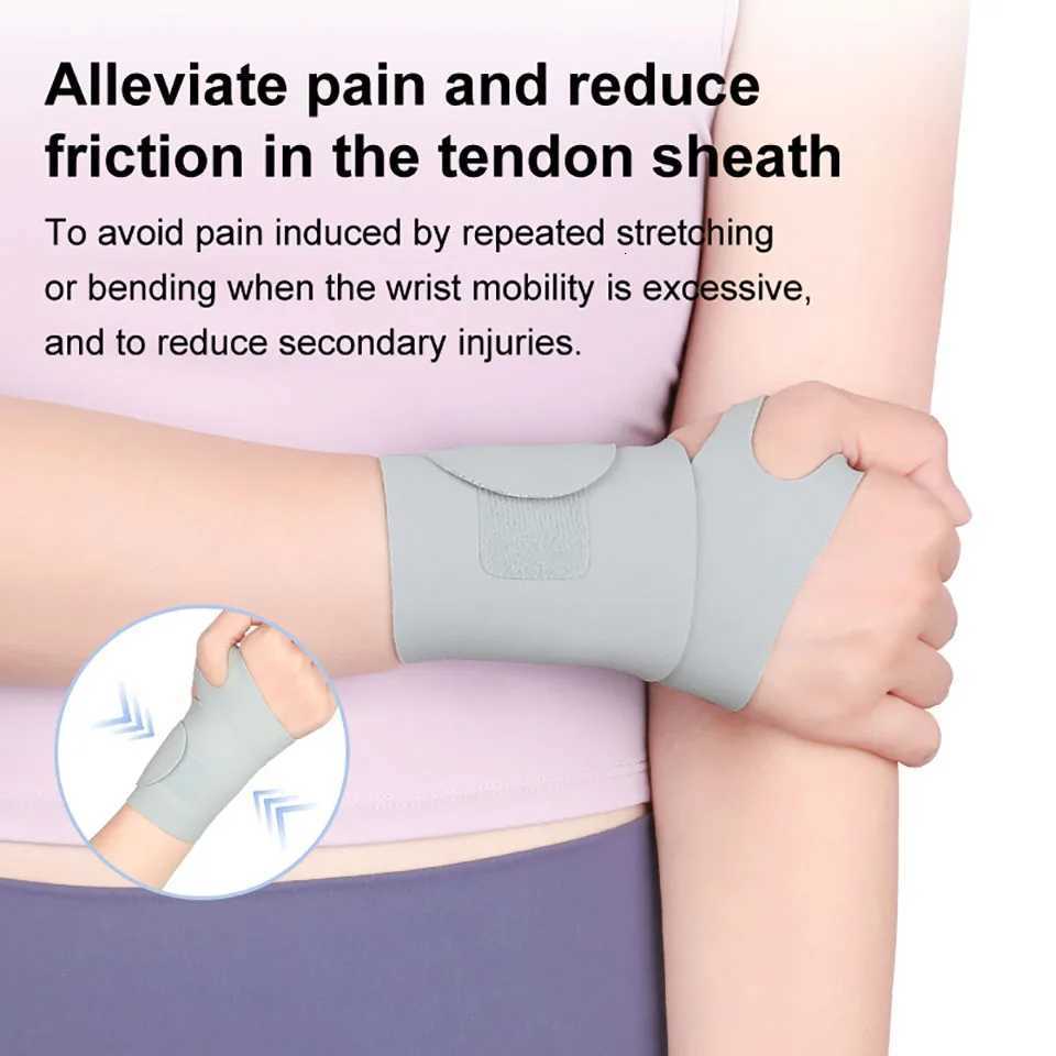 GETINFIT 1Pcs Wrist Guard Fix The Tendon Fit Anti-Slip Light Thin Breathable Winding Pressurization Gym Outdoor Sports Badminton M251226
