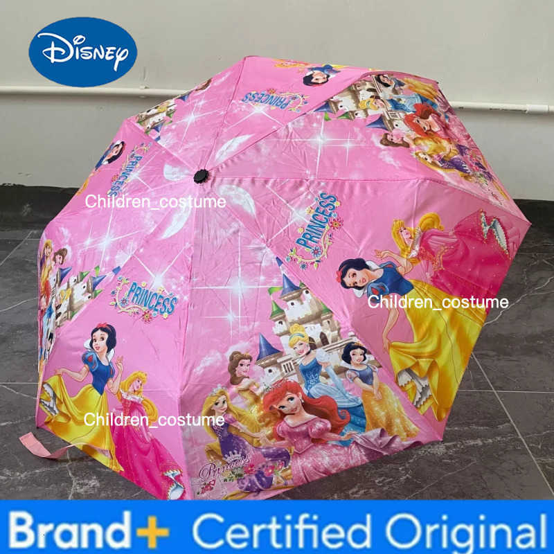 Disney Kawaii Anime Folding Automatic Umbrella Anime Chase Children Portable Umbrella Windproof UV Resistant Parasol Umbrellas H251226