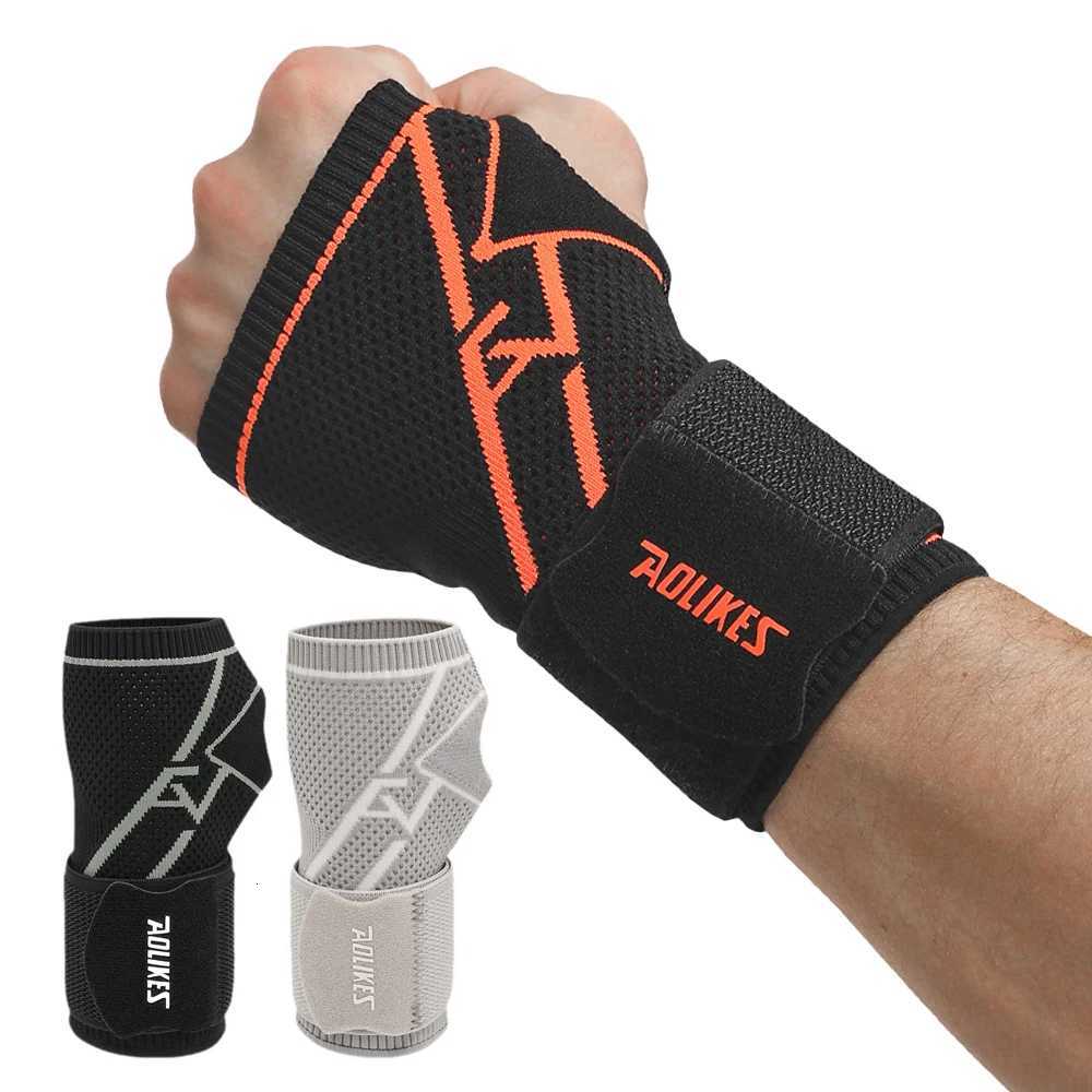 1PC Wrist Brace - Adjustable Compression Support for Men Women Fits Left/Right Hand - Carpal Tunnel Pain Relief M251226