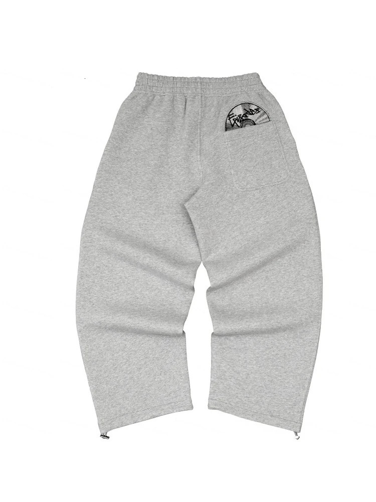 Fashion Trend Embroidered Casual Pants for Men High Street n Comfortable Sports Loose Y2K 251226