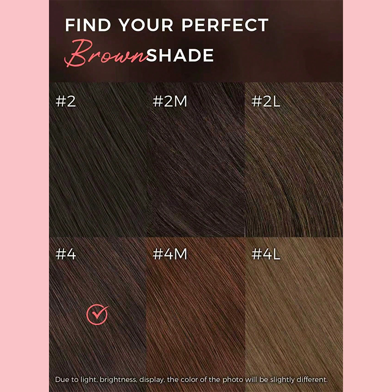 Chocolate Brown Deep Wave Wig Human Hair Pre Plucked Lace Front Wig Ready To Wear 6x5 180% Density #4 Closure Wig Bleached Knots For Women