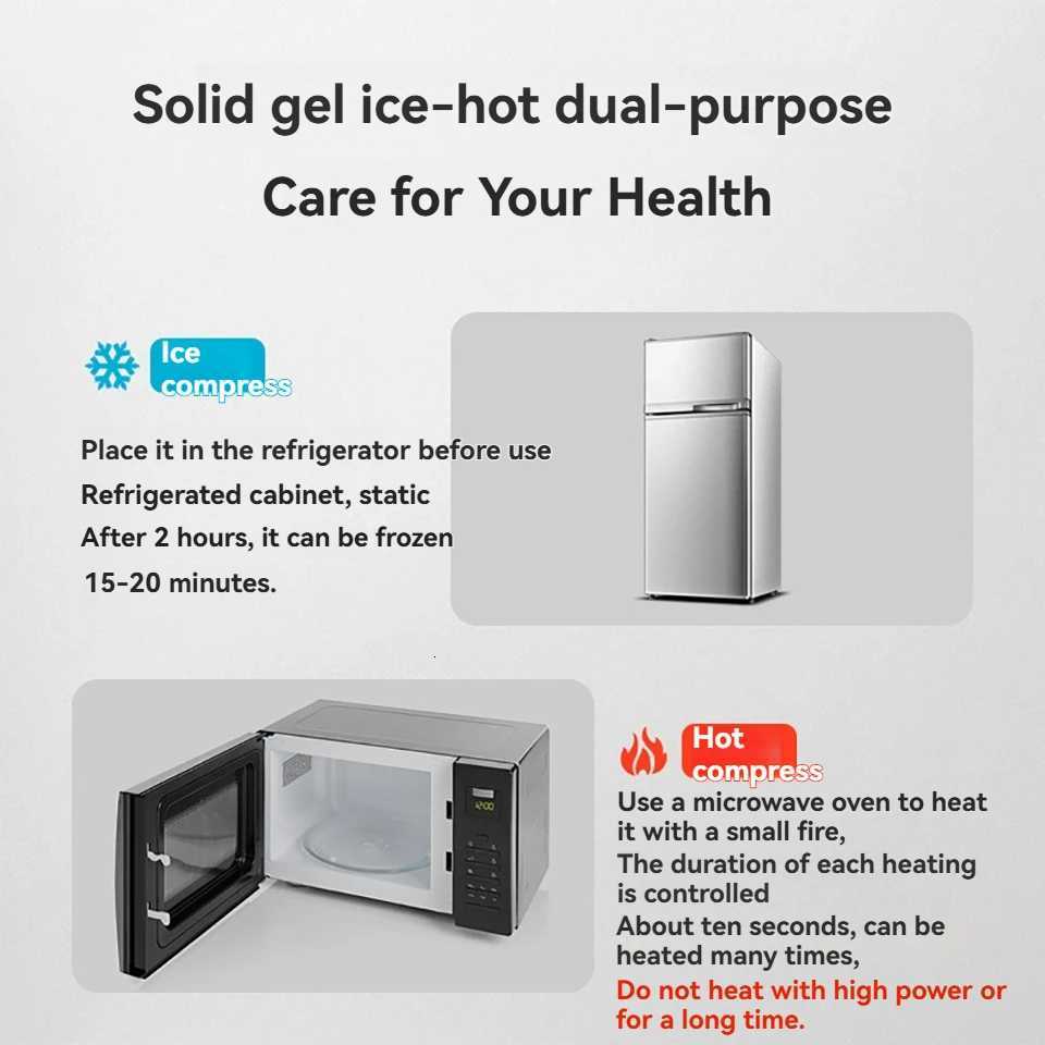AOLIKES 1PCS Hot and Cold Relief Gel Hand Sleeve Heat or Ice Therapy for Hand Wrist and Thumb Soft-Touch Stretch Fabric M251226
