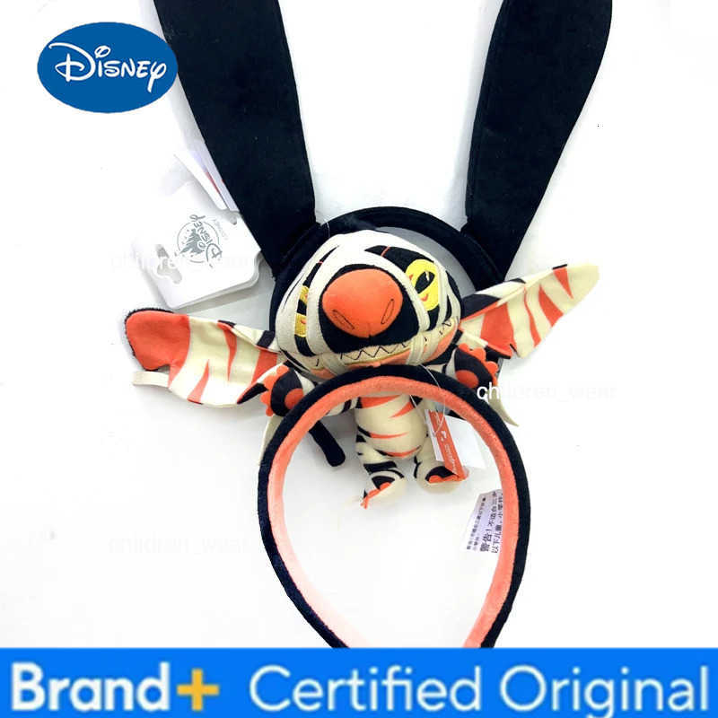 Disney 2024 Original Mickey Ears Headband Princess Minnie Bow Cosplay Hairband Festival Party Adult/Kids Hair Accessory H251226