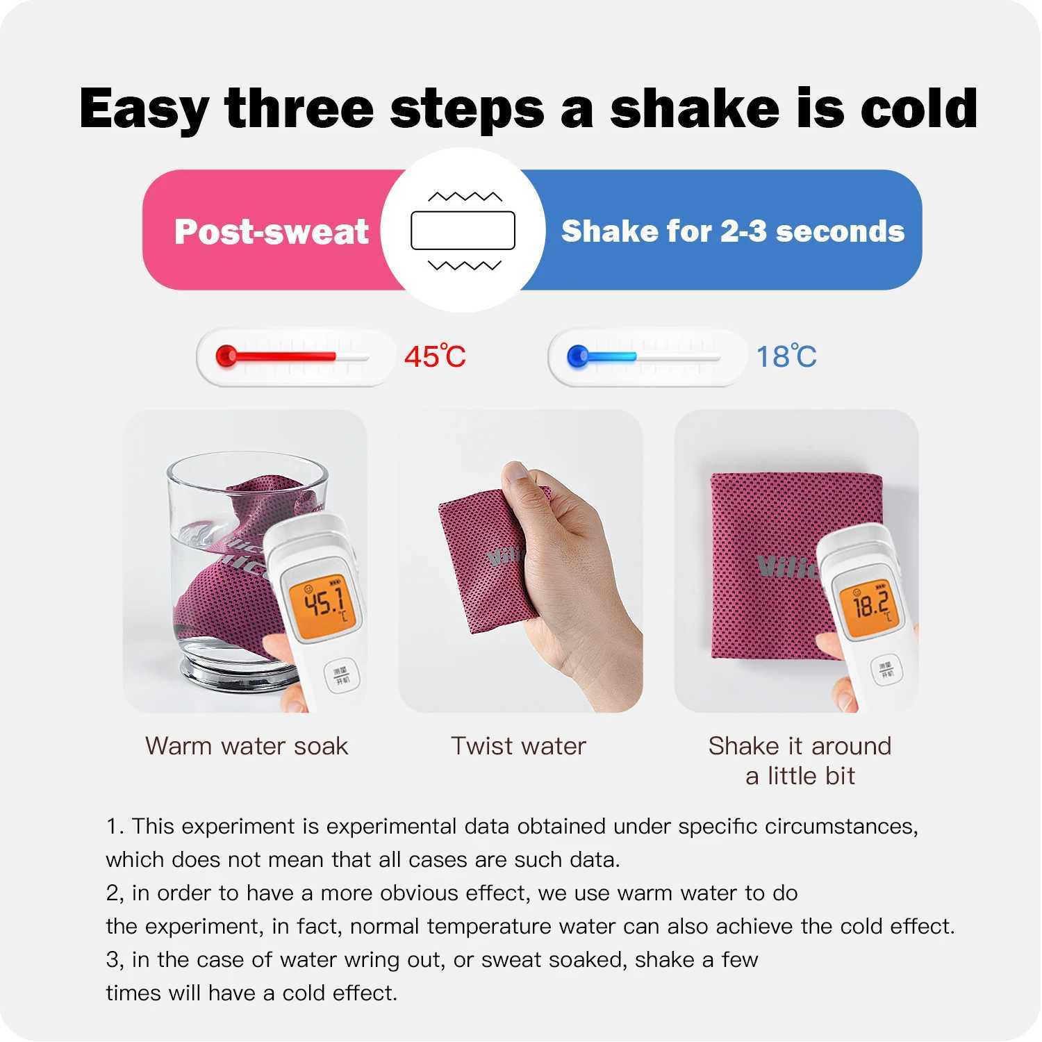 1 PC Summer Ice Cooling Wrist Sweatband Tennis Sport Wristband Volleyball Gym Wrist Brace Support Sweat Band Towel Wrist Protect M251226