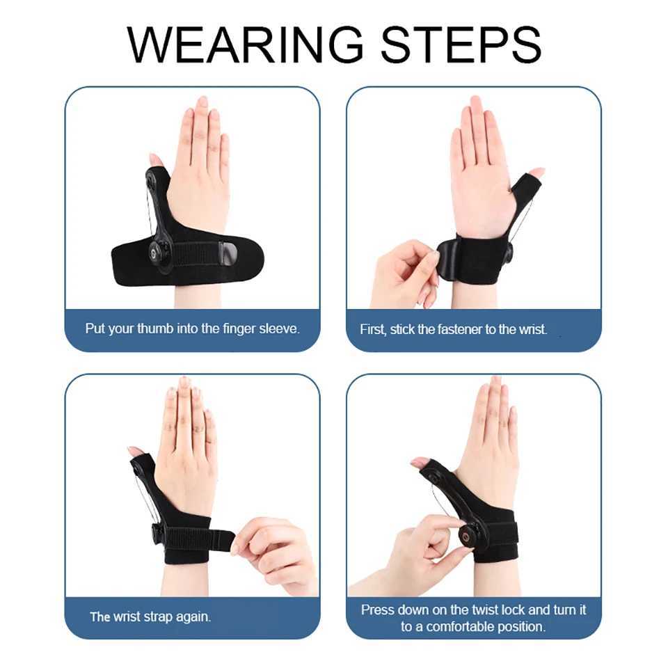 1Pcs Wrist Guard Double Pressure Fixing Belt Spring Bar Thin Light Rotation Tie Adjustable Tendon Sheath Protective Gear Prevent M251226