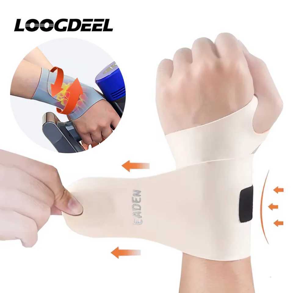 LOOGDEEL 1Pcs Adjustable Thin Compression Wrist Guard Men Women Sprain Wrist Brace Tendon Sheath Pain Wrist Exercise Support M251226