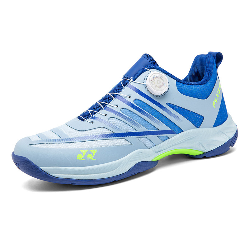 Women's sports shoes and outdoor shoes New Badminton with Rotating Buttons, Professional Competition Training Table Tennis Shoes, Non-slip Wear-r