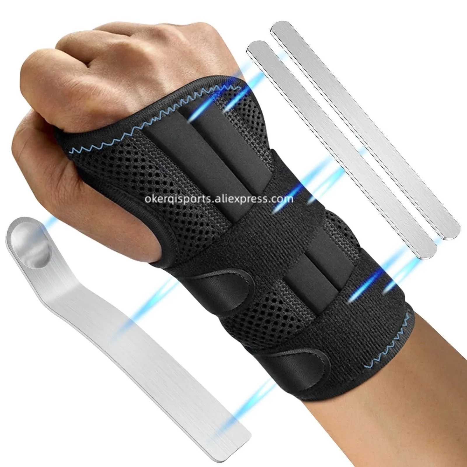 202404---1PC adjustable wrist support wrist strap sports wrist support is suitable for weightlifting and pain relief M251226