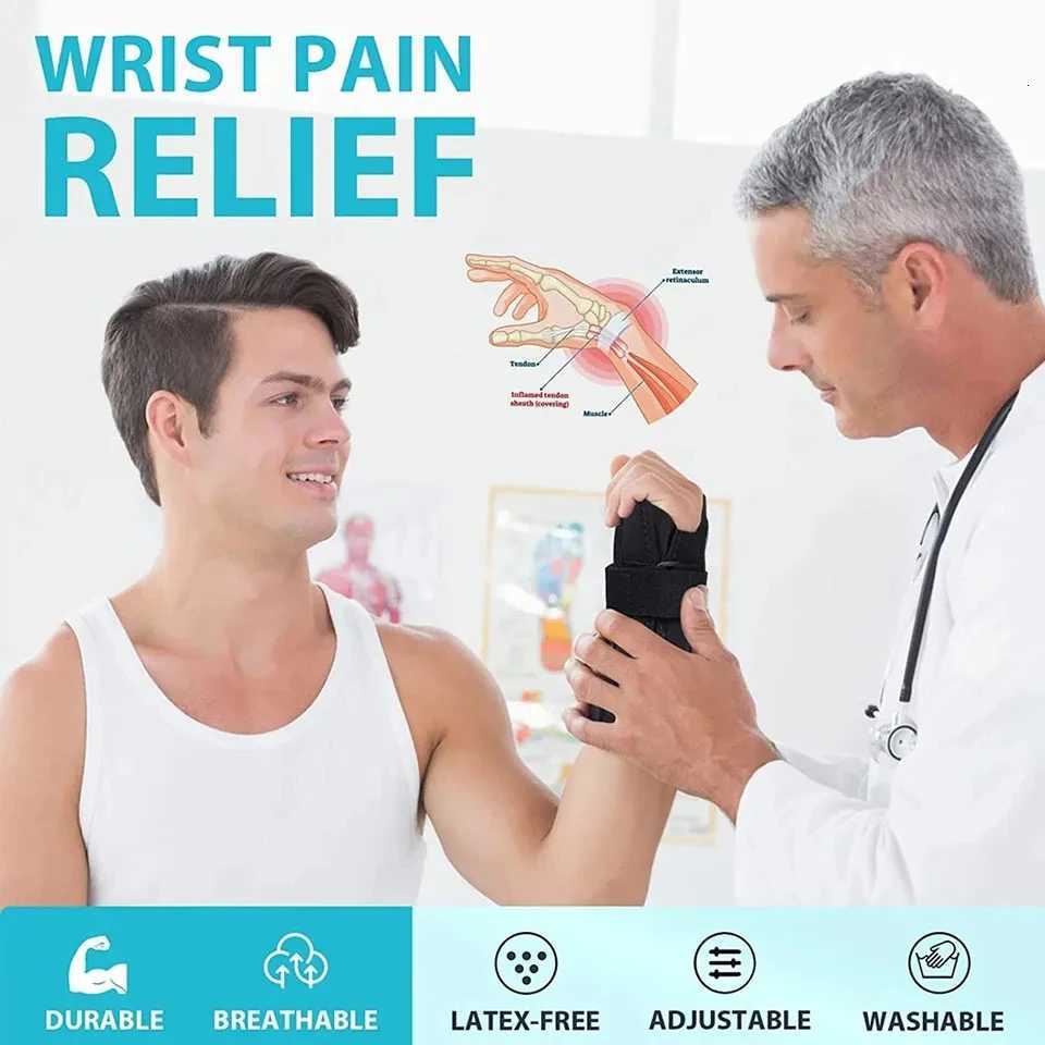 1Pcs Carpal Tunnel Wrist Brace Adjustable Wrist Support Brace Wrist Compression Wrap for Arthritis Tendinitis Pain Relief M251226
