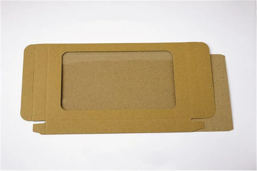 Hot Custom logo Universal Kraft Paper Retail Package packing Box boxes for phone case