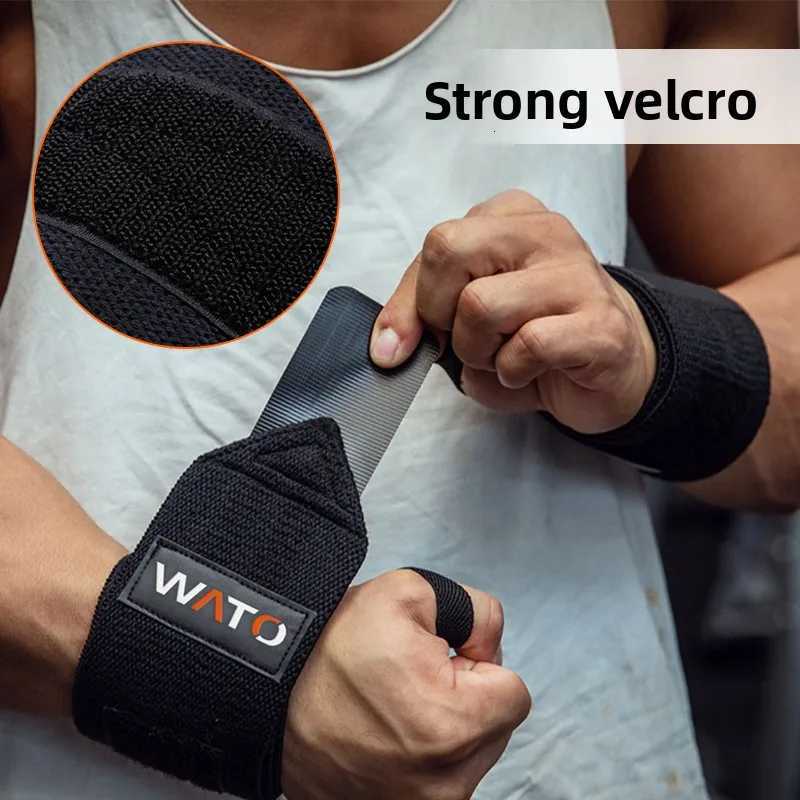 1/2Pcs Premium Gym Wrist Brace Adjustable Compression Wristbands for Unisex Weightlifting Powerlifting Sports Protective Gear M251226
