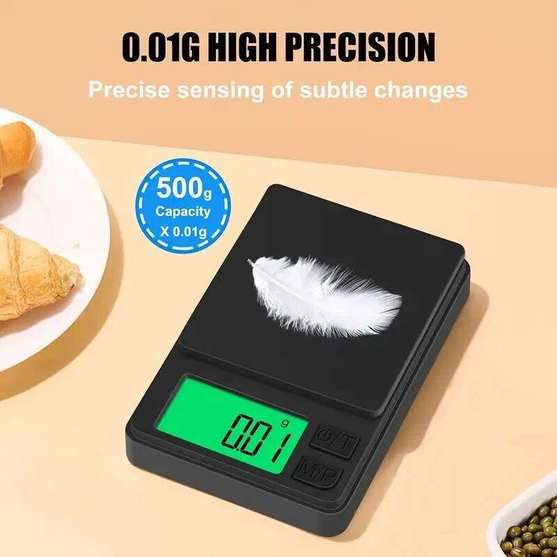 100/500g 0.01g mini digital high precision pocket jewelry weight kitchen portable electronic scale 25T1226