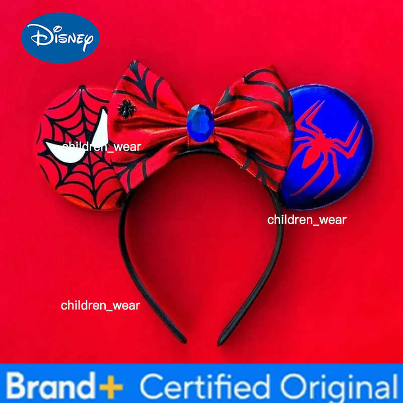 Disney Mickey Mouse Ears Marvel Spiderman Headbands for Kids Girls Star Wars Hairbands Adult Men Women Avengers Hair Accessories H251226