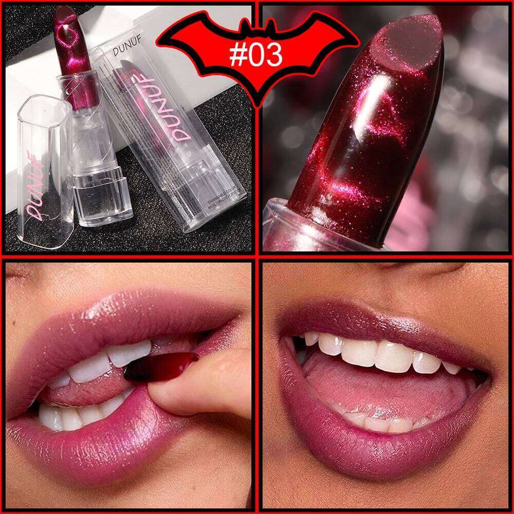 Shine Lipstick Lip Gloss High Glitter Non-sticky Mirror Makeup Waterproof Moisturizing Jelly Pink Nude Tones Y2K Christmas Gift 25H1226