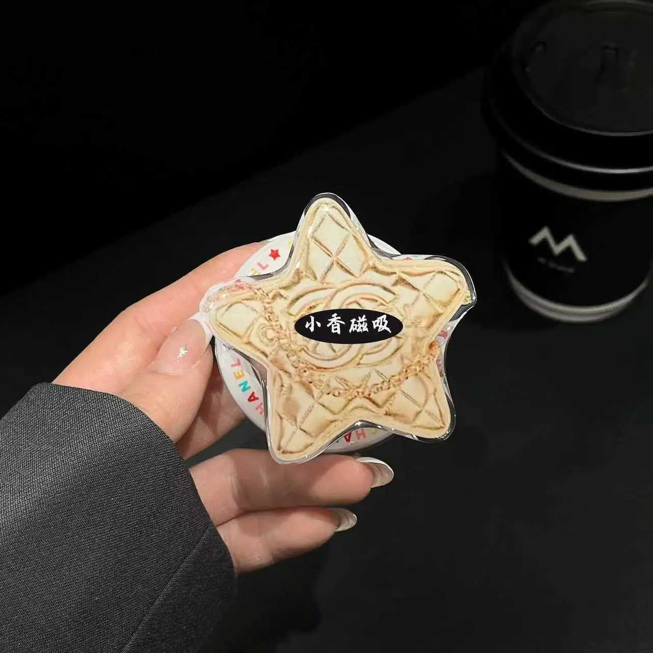 Korean ar New Cool Magnetic Bracket Bemgyu Extended Ring Finger Grip Suitable for Both Men and Wen Y251226