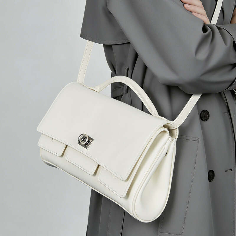 Luxury Shoulder Bags Totes Hobo Genuine Leather Niche Design Handbag For Women New Fashion Multi Pocket Messenger Summer Textured Crossbody Bag