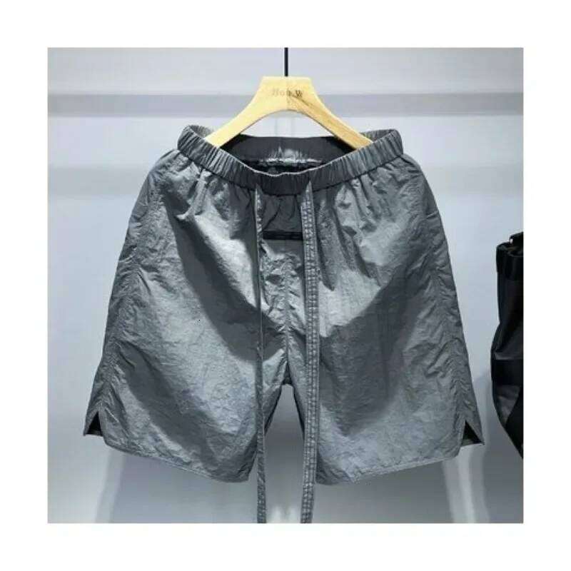 Sports Thin Quick Dry Breathable Casual Classic Resistant Pants Drawstring Beach Cargo Shorts Men Clothing