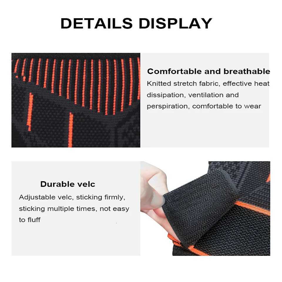 1Pcs Adjustable Bandage Knitted Wrist Cover Sports Pressure Breathable Wrist Guard Basketball Volleyball Fitness Weightlifting M251226