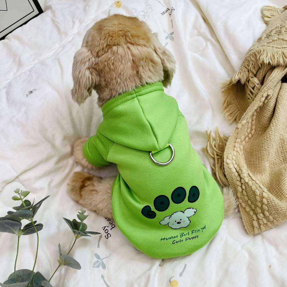 Super Cute Cat Dog Pet Waffle Spring Sweater Style Cartoon Print Autumn and Winter 25T1226