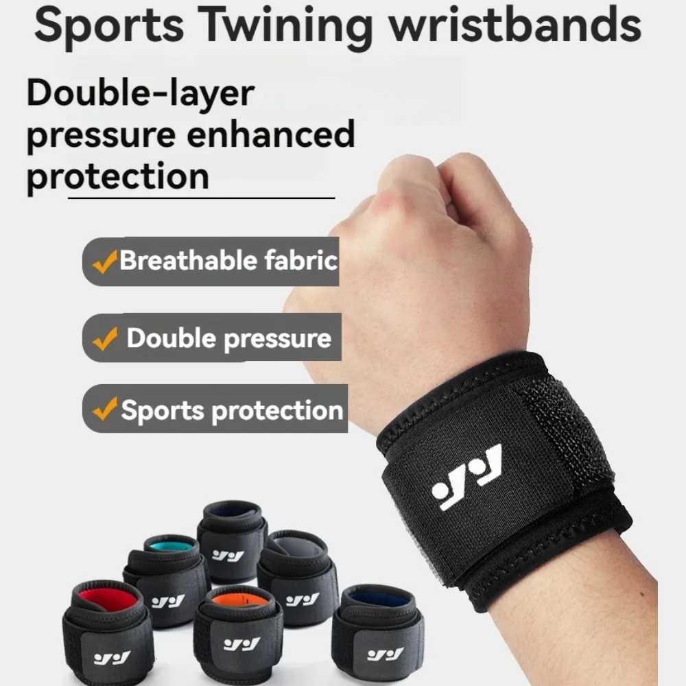 Sports wrist stabilizer with adjustable sports injury bag bandage support fitness band compression wrist protection M251226