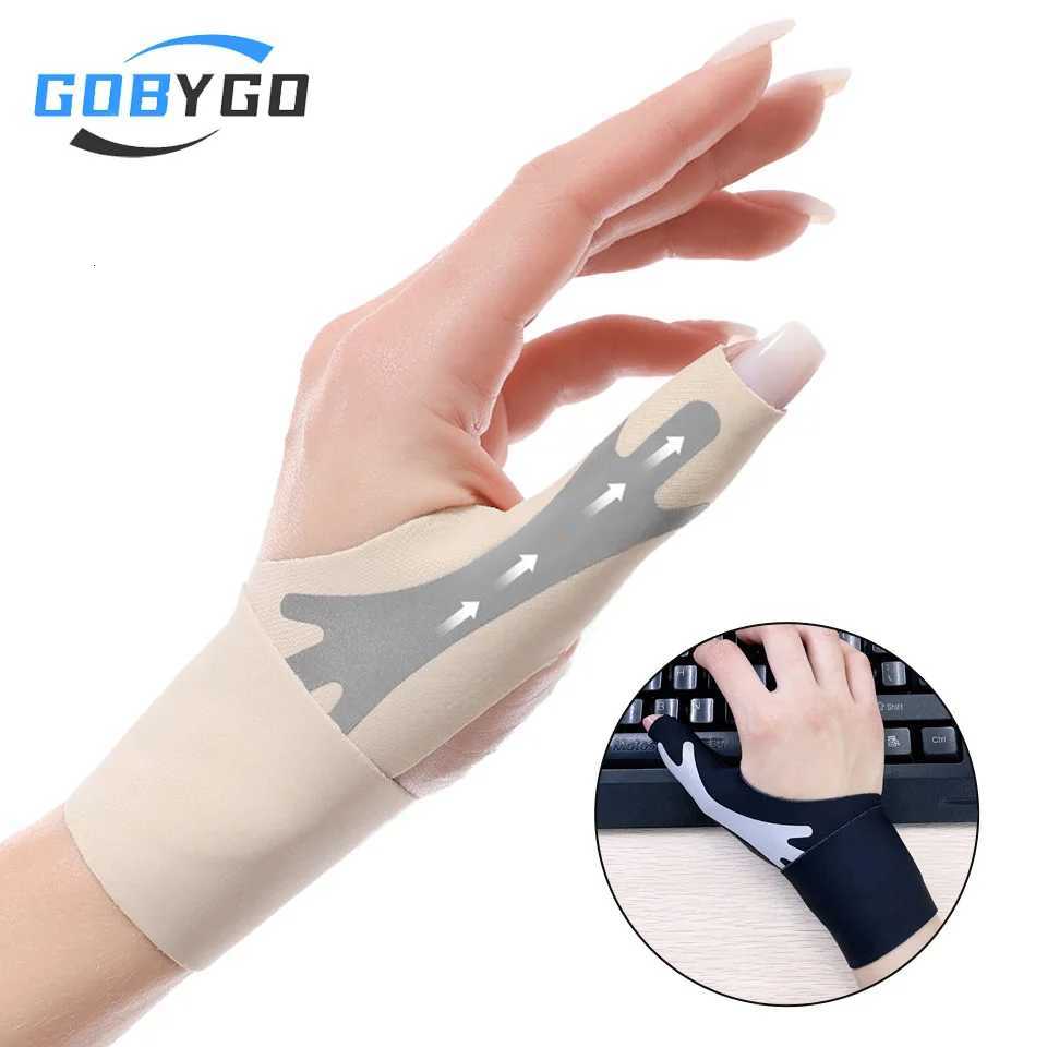 GOBYGO 1Pcs Lightweight Thumb Protector Tendon Wrap Wrist Guard Anti-sprain Fixation Correction Compression Wrist Guard Unisex M251226