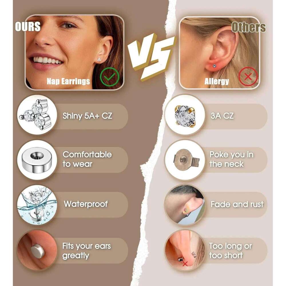 Bobisty 1pc Sensitive Ears Surgical Stainless Steel Earrings for Women Dainty Flat Back Earring Stud Hoop Cartilage 25H1226