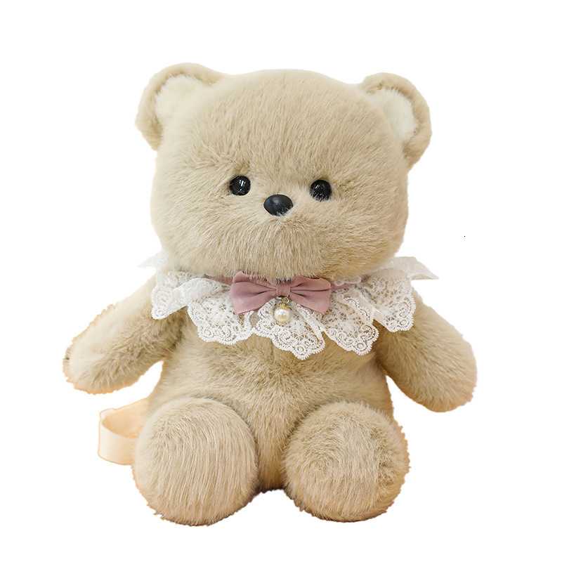 New Running Bear Backpack Cute Plush Doll Student Backpack Personalized Doll Girl Heart Backpack