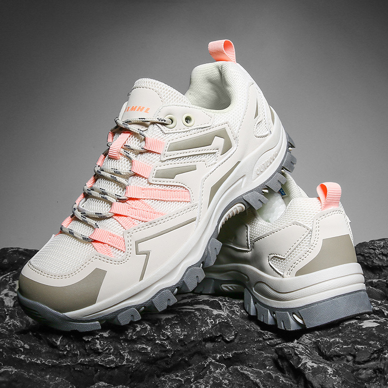 Cross-Border New Sports Men's Large Size Couple Women Multi-Color Wear-Resistant Outdoor Hiking Shoes