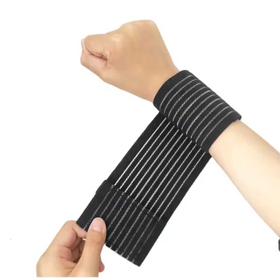 Adjustable Elastic Bandage Hand Sport Wristband Gym Support Wrist Brace Wrap Carpal Tunnel Sports Fitness Bracers Strap Stretchy M251226