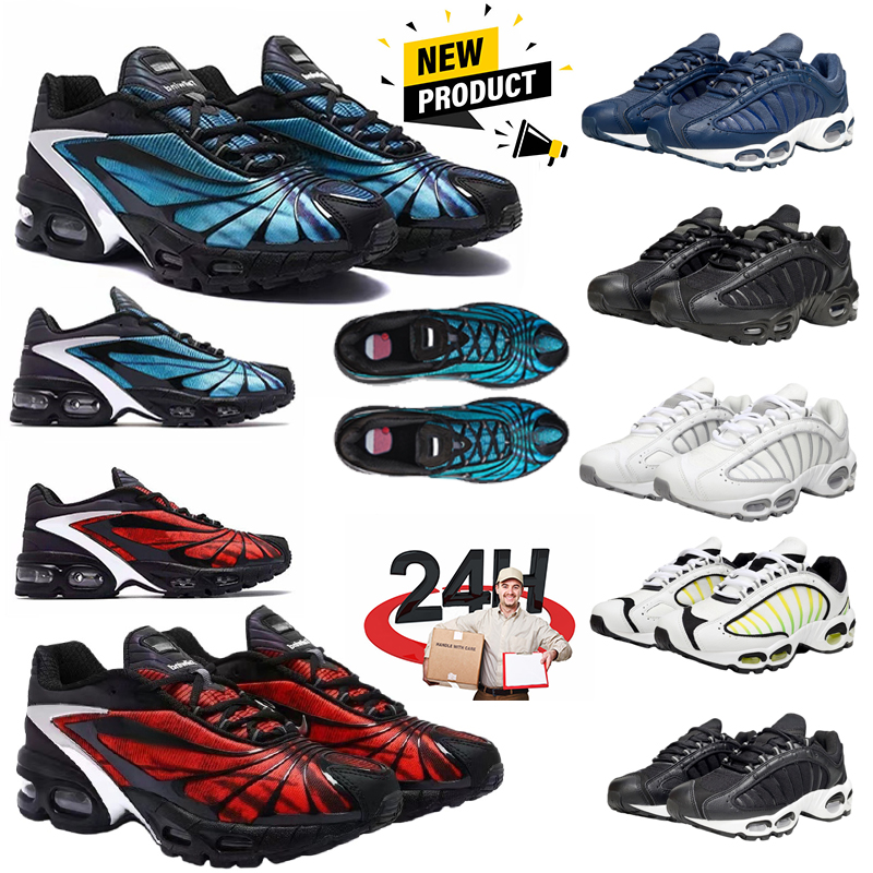 Running Shoes Tailwind 5 V Men Sneaker Skepta Bloody Chrome Deep Bright Blue Chaos White Black Gold Mens Outdoor Trainers Sports Sneakers 40-45 with box