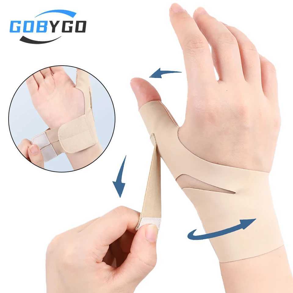 GOBYGO 1Pcs Adjustable Thumb Sleeve Tendon Protection Lightweight Breathable Non-slip Non-stuffy Wrist Protector Joint Sprain M251226
