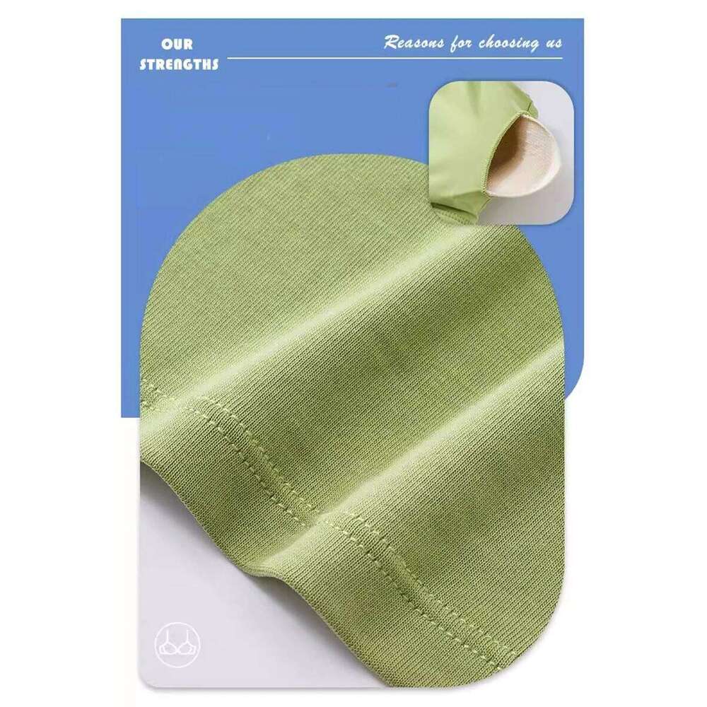 Women's Yoga Back Vest Shockproof Running Sports Bra Quick Drying Breathable Fitness Top Shirt with Chest Cushion for Summer 25T1226